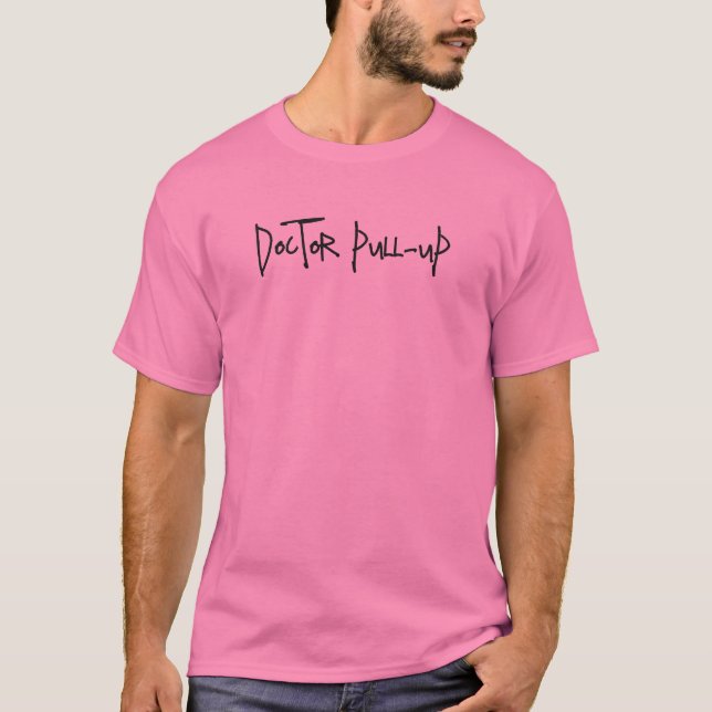 Men's Basic T-Shirt | Doctor Pull-Up (Front)