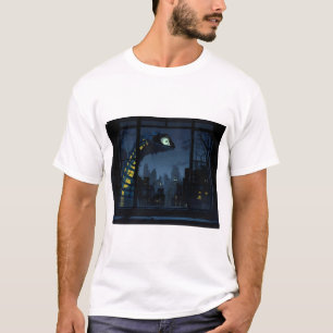 Men's Basic T-Shirt "He sees"
