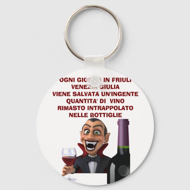 Men's Basic T-Shirt Key Ring (Front)