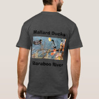 Men's Basic T-Shirt, Mallard Ducks T-Shirt