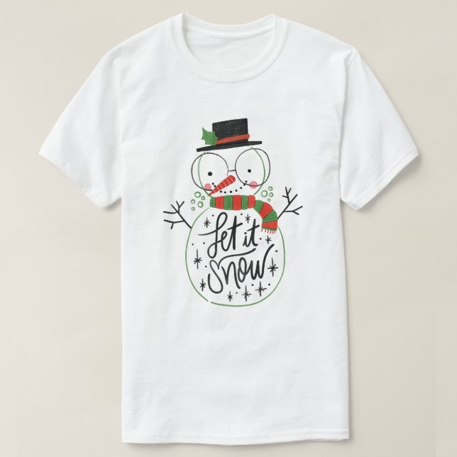 Men's Basic T-Shirt Merry Christmas New Years (Design Front)