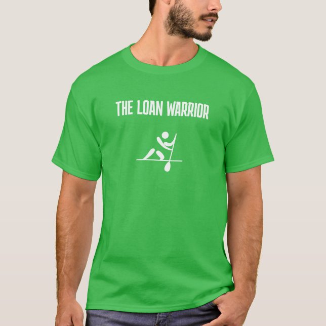 Men's Basic T-Shirt | The Loan Warrior (Front)