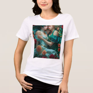 Men's Basic T-Shirt Tri-Blend Shirt