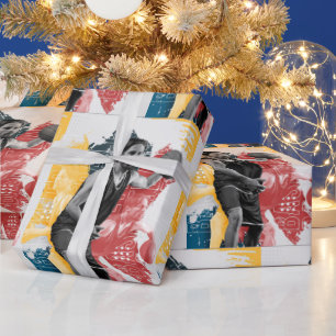 Men's Basketball Fitness Wrapping Paper