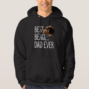 Mens Beagle Best Beagle Dad Beagle Dog Owner Hoodie
