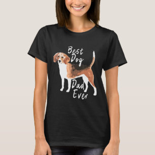 Mens Beagle Best Dog Dad Ever T-Shirt