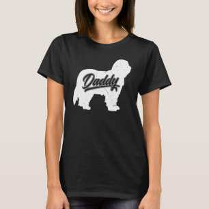 Mens Bearded Collie Daddy Owner Papa Fathers Of Be T-Shirt