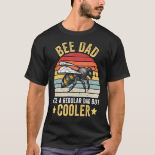 Mens Bee Dad Honey Beekeeper Beekeeping Vintage R T-Shirt