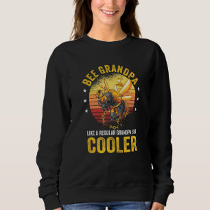 Mens Beekeeper Grandpa Granddad Grandfather Honey Sweatshirt
