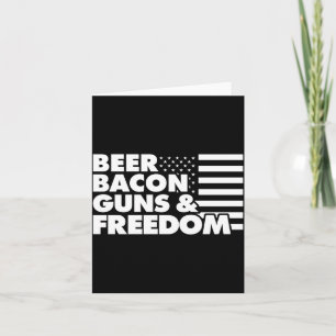 Mens Beer Bacon S And Dom Performance Card