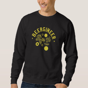 Mens Beergineer Engineering Quote For Engineer Bee Sweatshirt