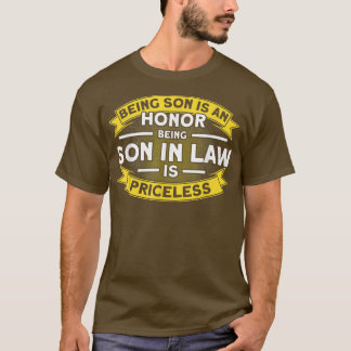 Mens Being Son Is An Honor Family T-Shirt