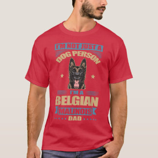 Mens Belgian Malinois Dad Dog Owner Malinois T-Shi T-Shirt
