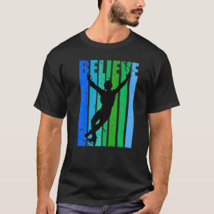 Mens Believe Mens Ice Skating Figure Skater Ice Sp T-Shirt