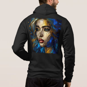 Men's Bella+Canvas Full-Zip - Abstract 33 Hoodie