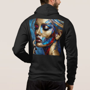 Men's Bella+Canvas Full-Zip - Abstract 44 Hoodie
