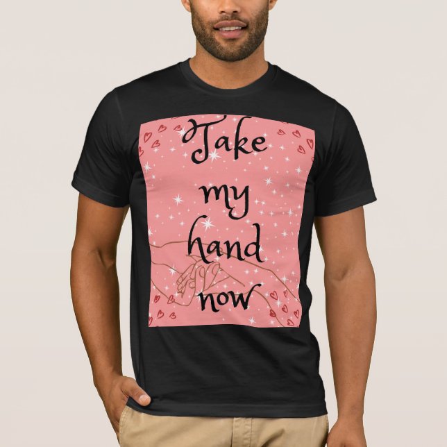 Men's bella+canvas jersey love quote Tshirt  (Front)