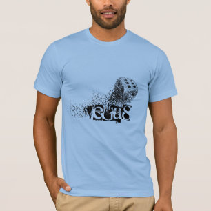 Mens Bella Canvas T-Shirt-Vegas Dice T-Shirt
