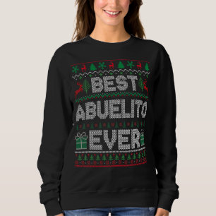 Mens Best Abuelito Ever Christmas Pyjamas Matching Sweatshirt