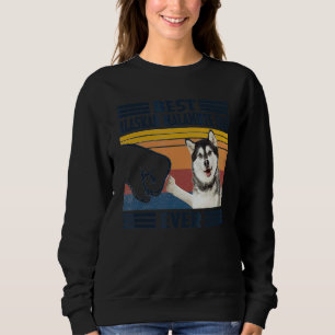 Mens Best Alaskan Malamute Dad Ever  Dog  Father's Sweatshirt