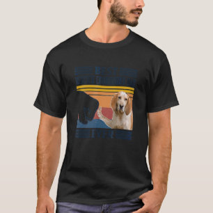 Mens Best American English Coonhound Dad Ever Dog T-Shirt