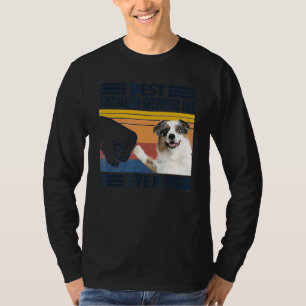 Mens Best Australian Shepherd Dad Ever Dog Fathe T-Shirt