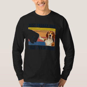 Mens Best Beagle Dad Ever Dog Father's Day T-Shirt