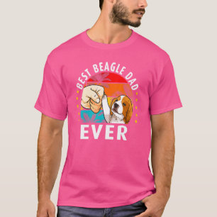 Mens Best Beagle Dad Ever T-Shirt