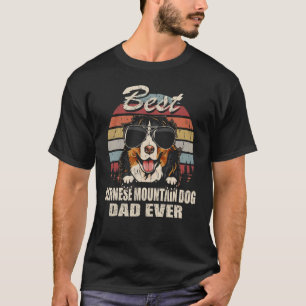 Mens Best Bernese Mountain Dog Dad Ever Father's D T-Shirt