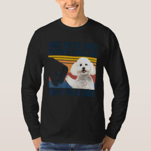 Mens Best Bichon Frise Dad Ever Dog Father's Day T-Shirt