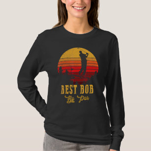 Mens Best Bob By Par Father's Day Golf Golfing 1 T-Shirt