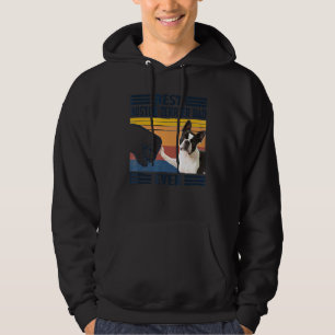 Mens Best Boston Terrier Dad Ever Dog Father's D Hoodie