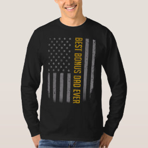 Mens Best Boyfriend Ever American Flag For Fathe T-Shirt