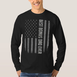 Mens Best Boyfriend Ever American Flag For Fathe T-Shirt