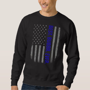 Mens Best Bubba Ever Us American Flag For Father Sweatshirt