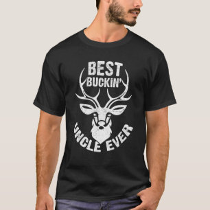 Mens Best Buckin Uncle Ever Deer Hunters T-Shirt