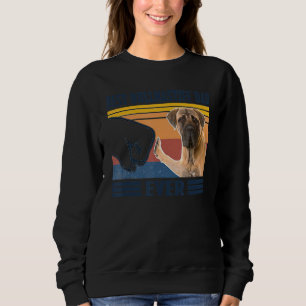 Mens Best Bullmastiff Dad Ever Dog Father's Day Sweatshirt