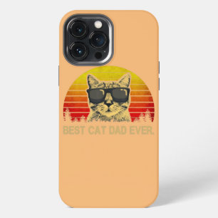 mens best cat dad ever dad on fars day cat daddy iPhone 13 pro max case