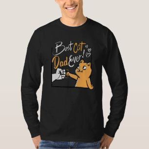 Mens Best Cat Dad Ever Premium T-Shirt