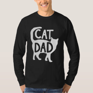 Mens Best Cat Dad Father Day Daddy Papa Pretty T-Shirt
