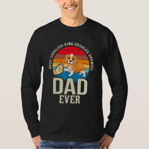 Mens Best Cavalier King Charles Spaniel Dad Ever - T-Shirt