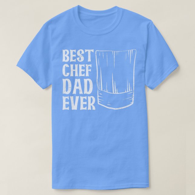 Mens Best Chef Dad ever Quote for a Chef Dad T-Shirt (Design Front)