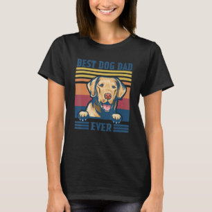 Mens Best Chesapeake Bay Retriever Dad Ever Dog D T-Shirt
