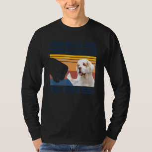 Mens Best Clumber Spaniel Dad Ever Dog Father's T-Shirt