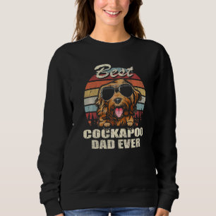 Mens Best Cockapoo Dad Ever Father's Day Cool Dog Sweatshirt