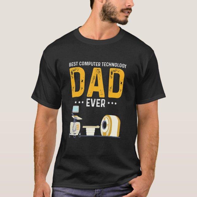 Mens Best Computer Technology Dad Ever Radiologic  T-Shirt (Front)