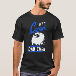 Mens Best Corgi Dad Ever T-Shirt