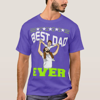 Mens Best Dad Ever Father and Son  T-Shirt