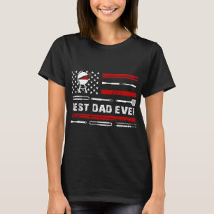 Mens Best Dad EverBBQ Grill Grilling T-Shirt