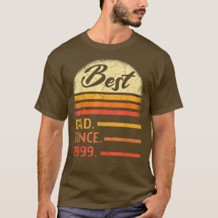 Mens Best Dad Since 1999 Father's Day From Son Dau T-Shirt